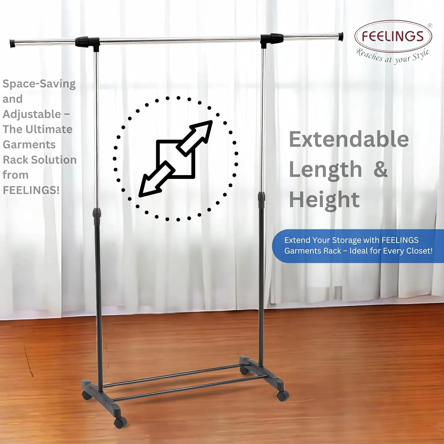 رگال لباس قابل گسترش، رگال لباس قابل تنظیم، سازمان دهنده لباس قابل حمل و مقاوم رگال لباس قابل گسترش، رگال لباس قابل تنظیم، سازمان دهنده لباس قابل حمل و مقاوم