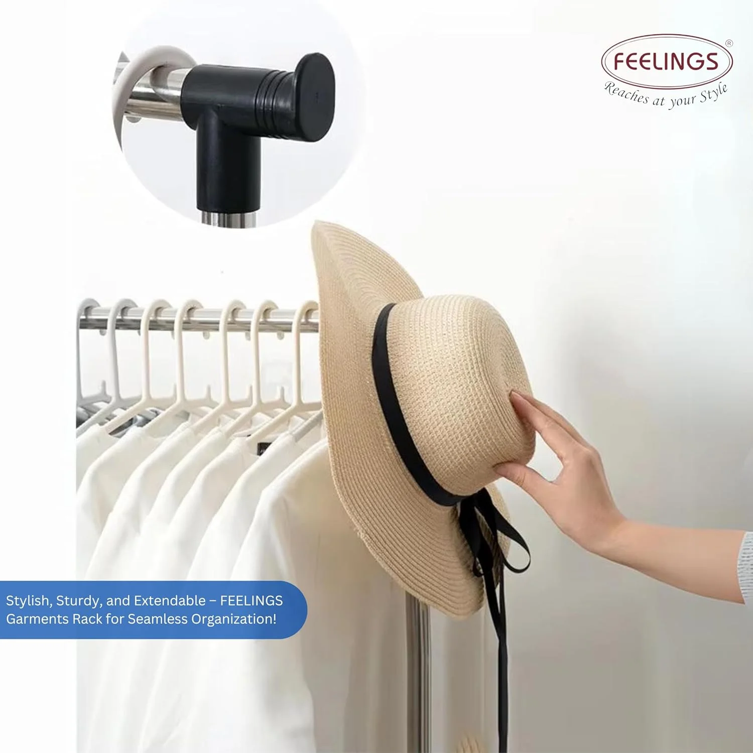 رگال لباس قابل گسترش، رگال لباس قابل تنظیم، سازمان دهنده لباس قابل حمل و مقاوم رگال لباس قابل گسترش، رگال لباس قابل تنظیم، سازمان دهنده لباس قابل حمل و مقاوم