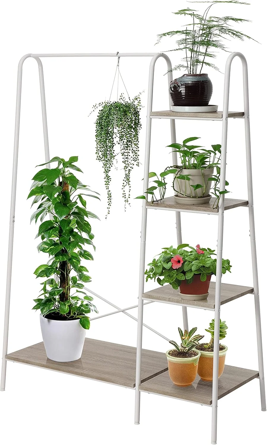 ریل لباس فینهومی، رخت آویز فلزی با 4 طبقه، کمد لباس سنگین وزن با قفسه کفش، رخت آویز لباس برای اتاق خواب، رخت آویز چوبی، سفید ریل لباس فینهومی، رخت آویز فلزی با 4 طبقه، کمد لباس سنگین وزن با قفسه کفش، رخت آویز لباس برای اتاق خواب، رخت آویز چوبی، سفید