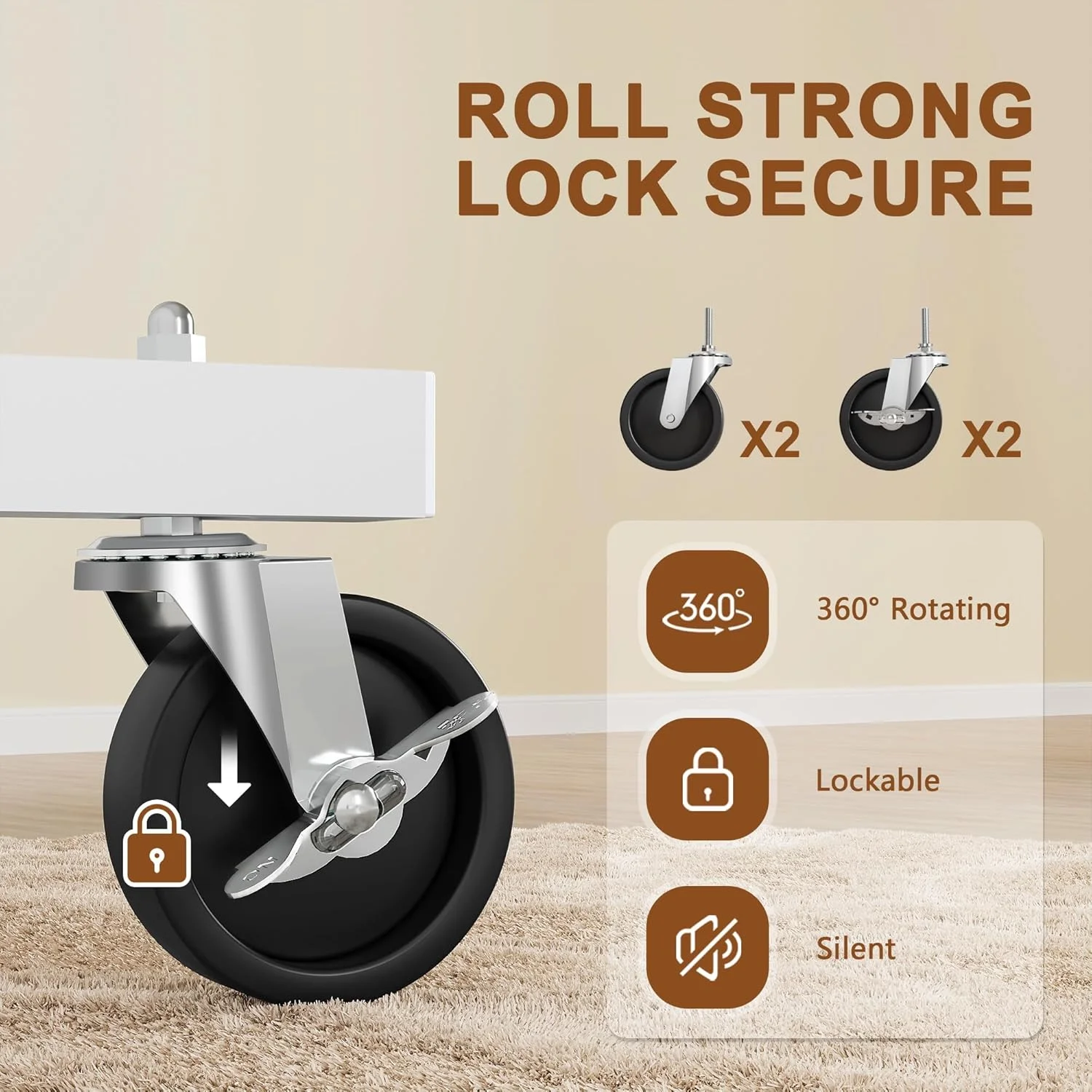 رگال لباس Z هوکتیون با روکش، رگال لباس فلزی سنگین، رگال لباس چرخ دار با چرخ، با روکش ضد گرد و غبار محافظ ضد آب، 2 زیپ بادوام، برای آویزان کردن لباس، سفید