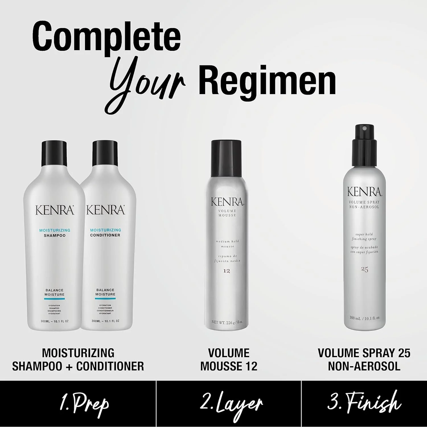 اسپری حجم دهنده غیرآئروسل کنرا شماره 25، 35% VOC، 283 گرم (بسته 2 عددی)