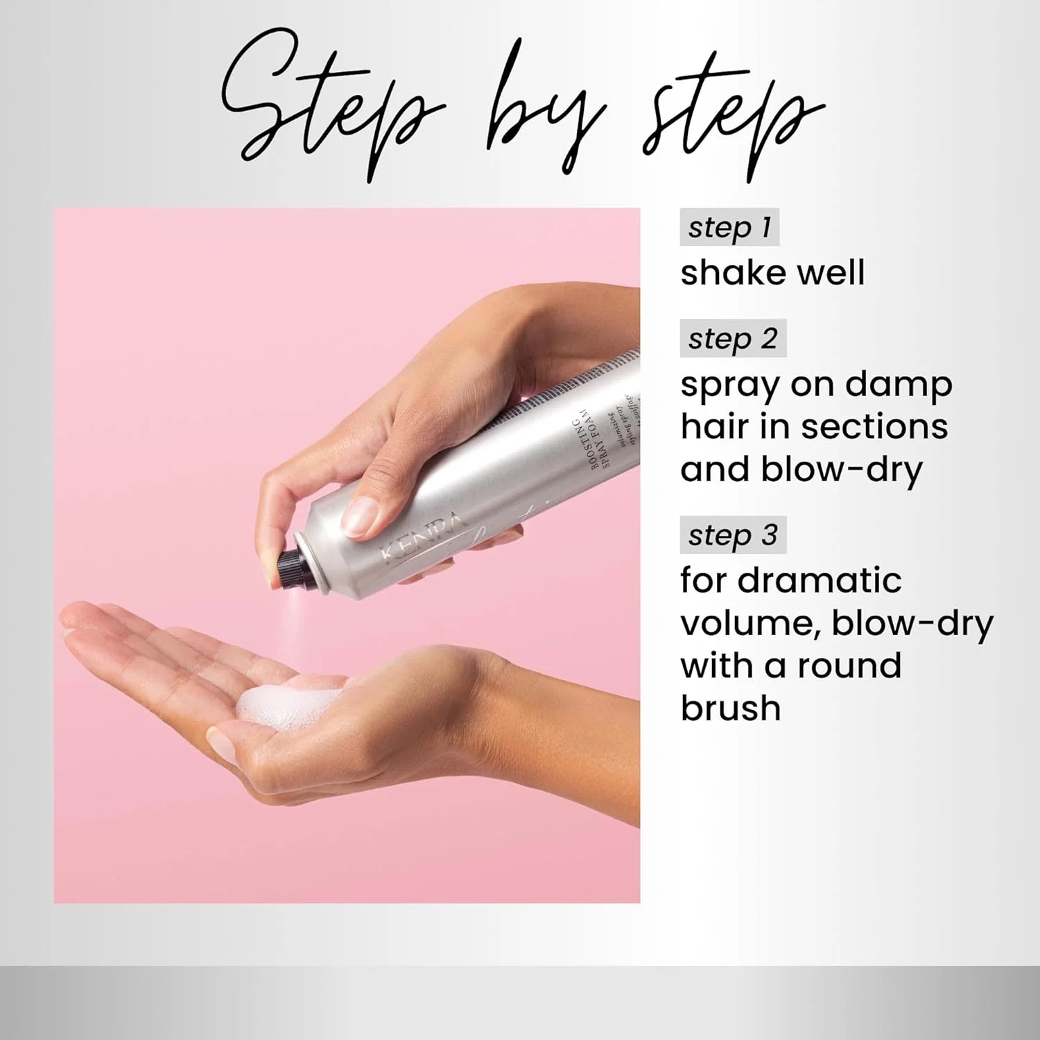 اسپری فوم حجم دهنده کنرا پلاتینیوم 17 | اسپری حالت دهنده حجم دهنده | مناسب برای انواع مو | 236 میلی لیتر