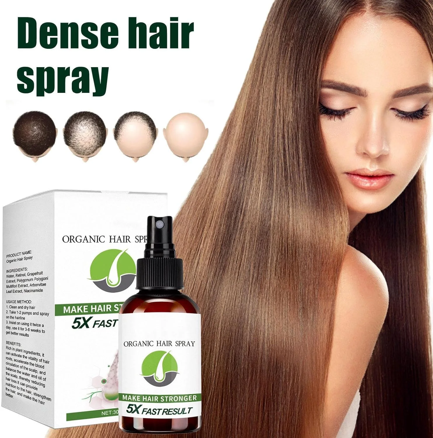 اسپری حجم دهنده مو، اسپری تقویت کننده طبیعی ریشه مو، محصولات برای موهای نازک، پخش کننده موثر حجم دهنده ریشه برای موهای نازک، تقویت کننده رشد مو برای زنان و مردان با موهای کم پشت اسپری حجم دهنده مو، اسپری تقویت کننده طبیعی ریشه مو، محصولات برای موهای نازک، پخش کننده موثر حجم دهنده ریشه برای موهای نازک، تقویت کننده رشد مو برای زنان و مردان با موهای کم پشت