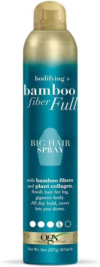 اسپری حجم دهنده مو حاوی فیبر بامبو او جی ایکس (236 میلی لیتر) اسپری حجم دهنده مو حاوی فیبر بامبو او جی ایکس (236 میلی لیتر)