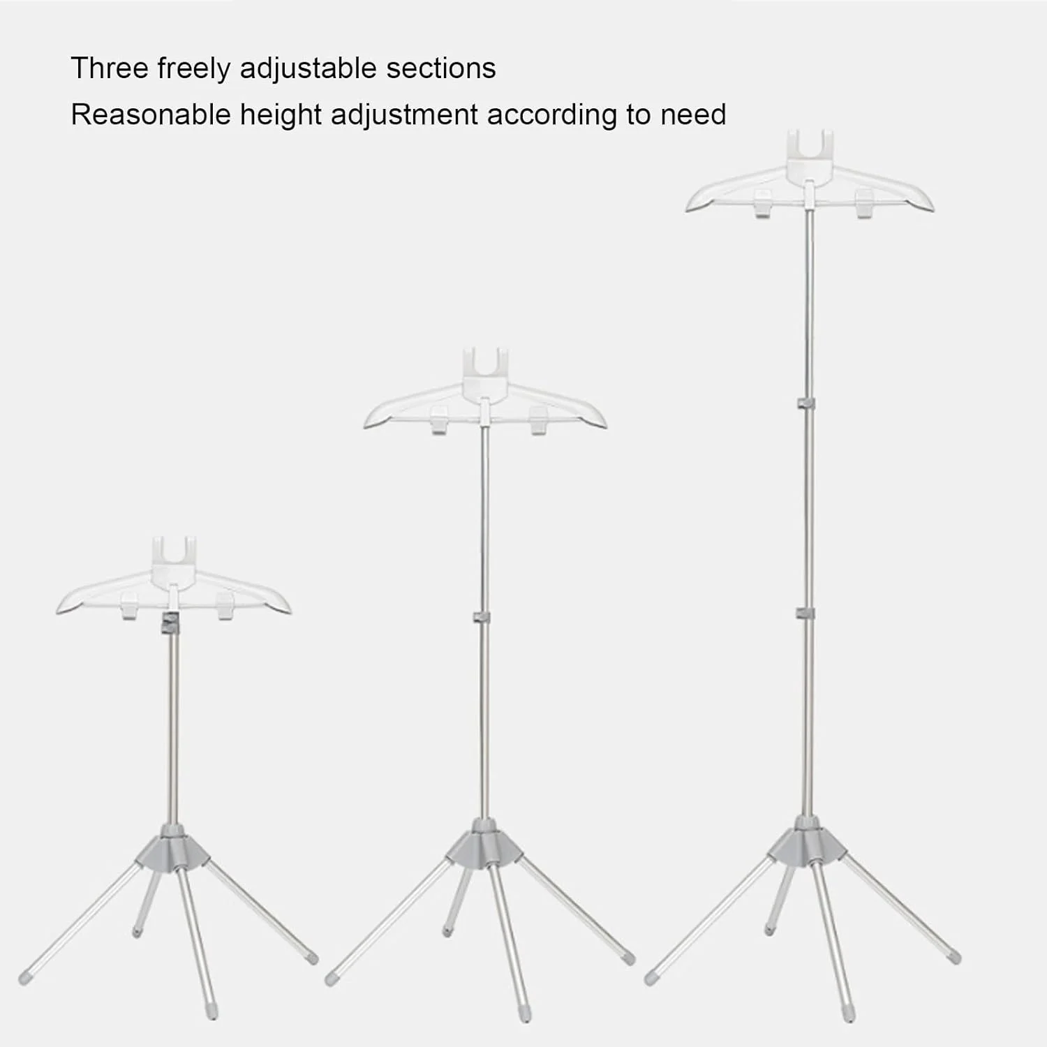 پایه لباس اتو، قفسه تاشو با قابلیت تنظیم ارتفاع برای بخار دادن لباس، پایه آویز برای خشک کردن و اتو کردن لباس (مدل 2) پایه لباس اتو، قفسه تاشو با قابلیت تنظیم ارتفاع برای بخار دادن لباس، پایه آویز برای خشک کردن و اتو کردن لباس (مدل 2)