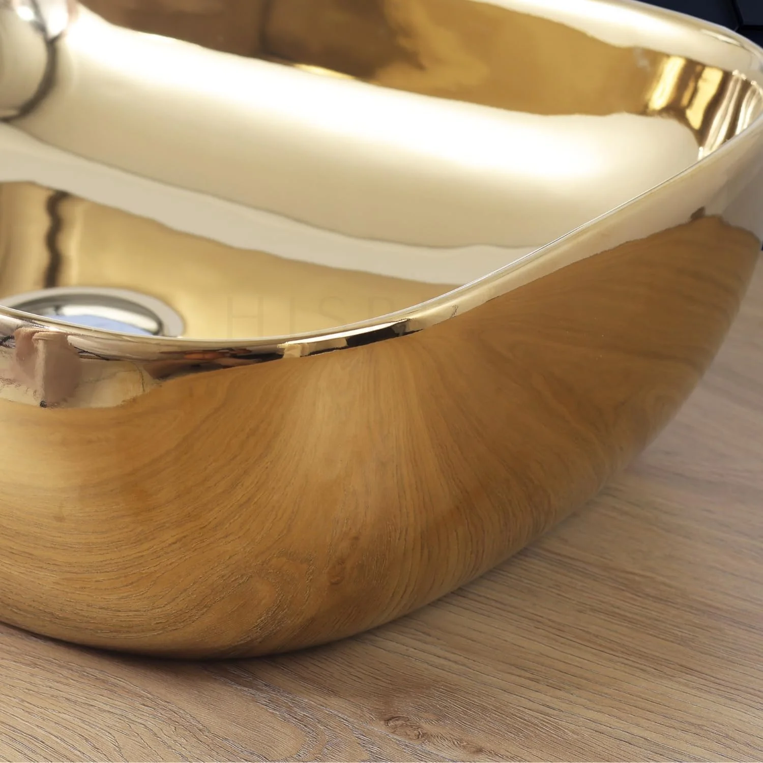 روشویی رومیزی HISRE برای حمام | روشویی روکار برای اتاق نشیمن | روشویی کابینتی | سینک سرامیکی آشپزخانه حمام (45.72 x 35.56 x 13.97 سانتی متر) (SKTHI2306)