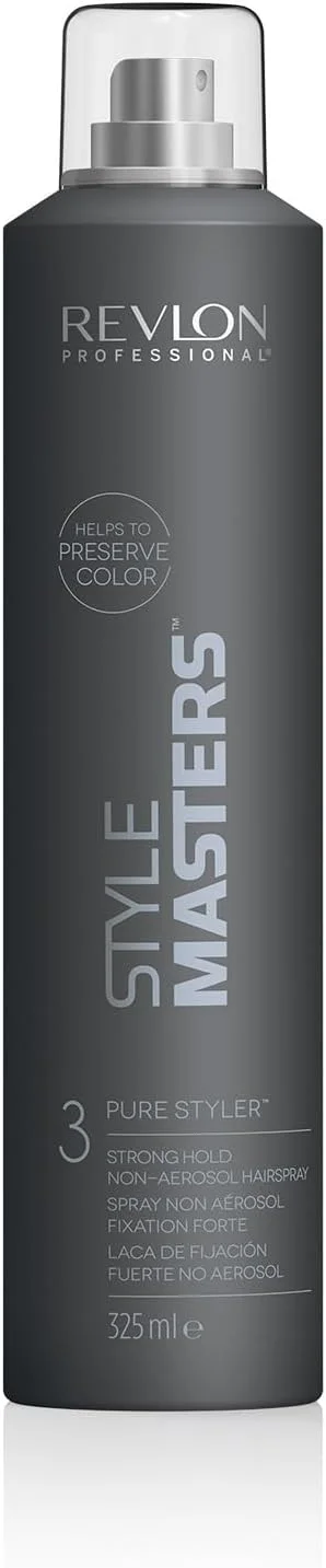 اسپری حالت دهنده مو قوی رولون پروفشنال استایل مسترز پیور استایلر 325 میلی لیتر