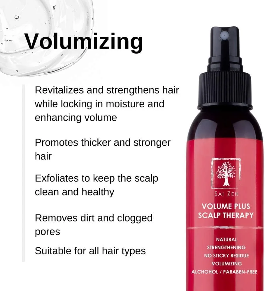 اسپری تقویت کننده مو و پوست سر سای زن مدل Volume Plus، فرمول فاقد الکل و پارابن، 120 میلی لیتر اسپری تقویت کننده مو و پوست سر سای زن مدل Volume Plus، فرمول فاقد الکل و پارابن، 120 میلی لیتر