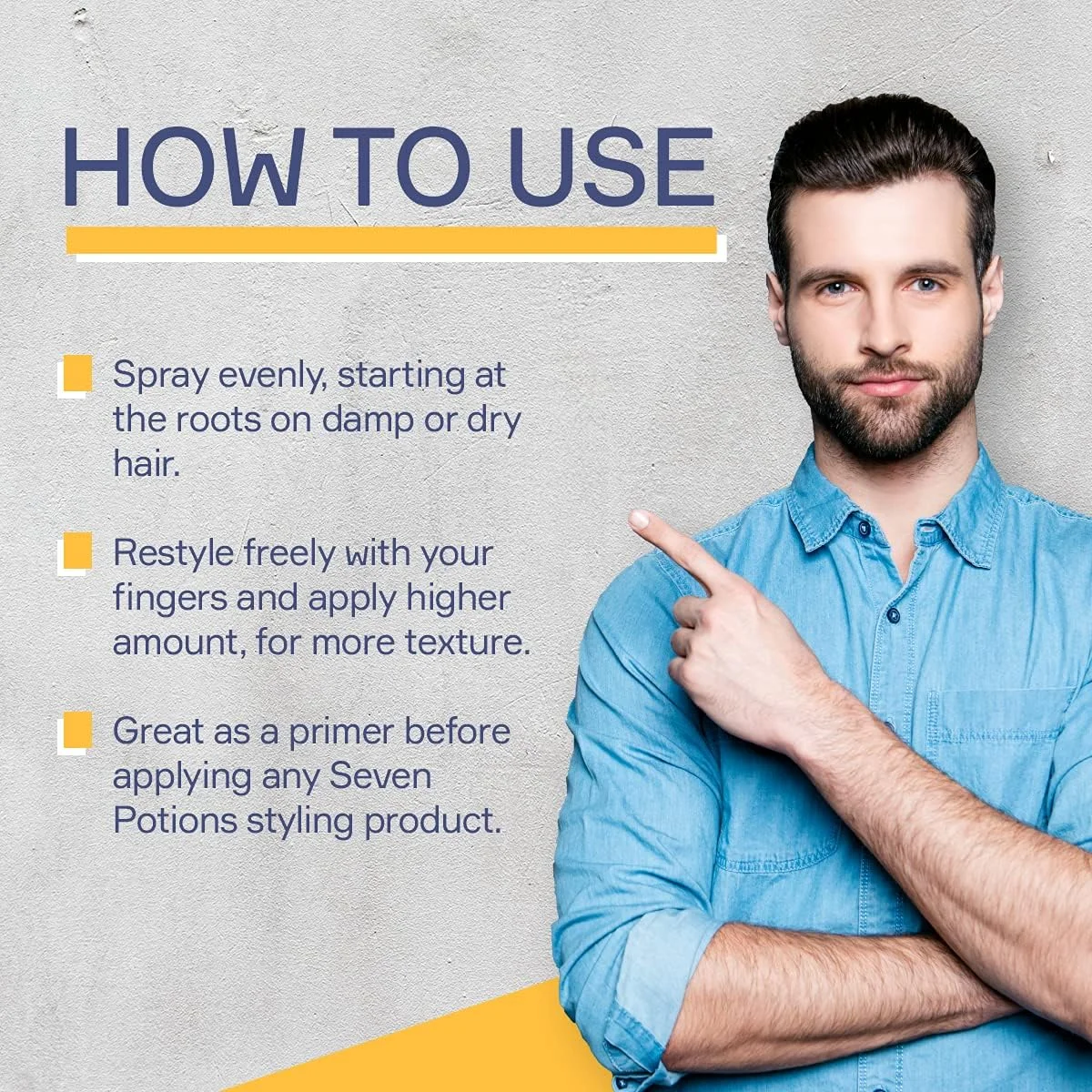 اسپری بافت دهنده نمکی مردانه سِوِن پوشنز، ۲۰۰ میلی لیتر - پوشش مات - بافت و حالت دهی ایده آل به عنوان زیرساز حالت دهنده - پایه آب - بافت و حجم دهنده - طبیعی، وگان، بدون تست حیوانی اسپری بافت دهنده نمکی مردانه سِوِن پوشنز، ۲۰۰ میلی لیتر - پوشش مات - بافت و حالت دهی ایده آل به عنوان زیرساز حالت دهنده - پایه آب - بافت و حجم دهنده - طبیعی، وگان، بدون تست حیوانی