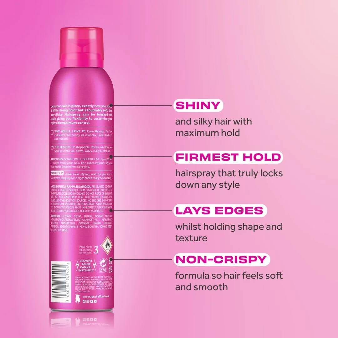 اسپری مو لی استافورد با قدرت نگهدارندگی قوی، 250 میلی لیتر اسپری مو لی استافورد با قدرت نگهدارندگی قوی، 250 میلی لیتر