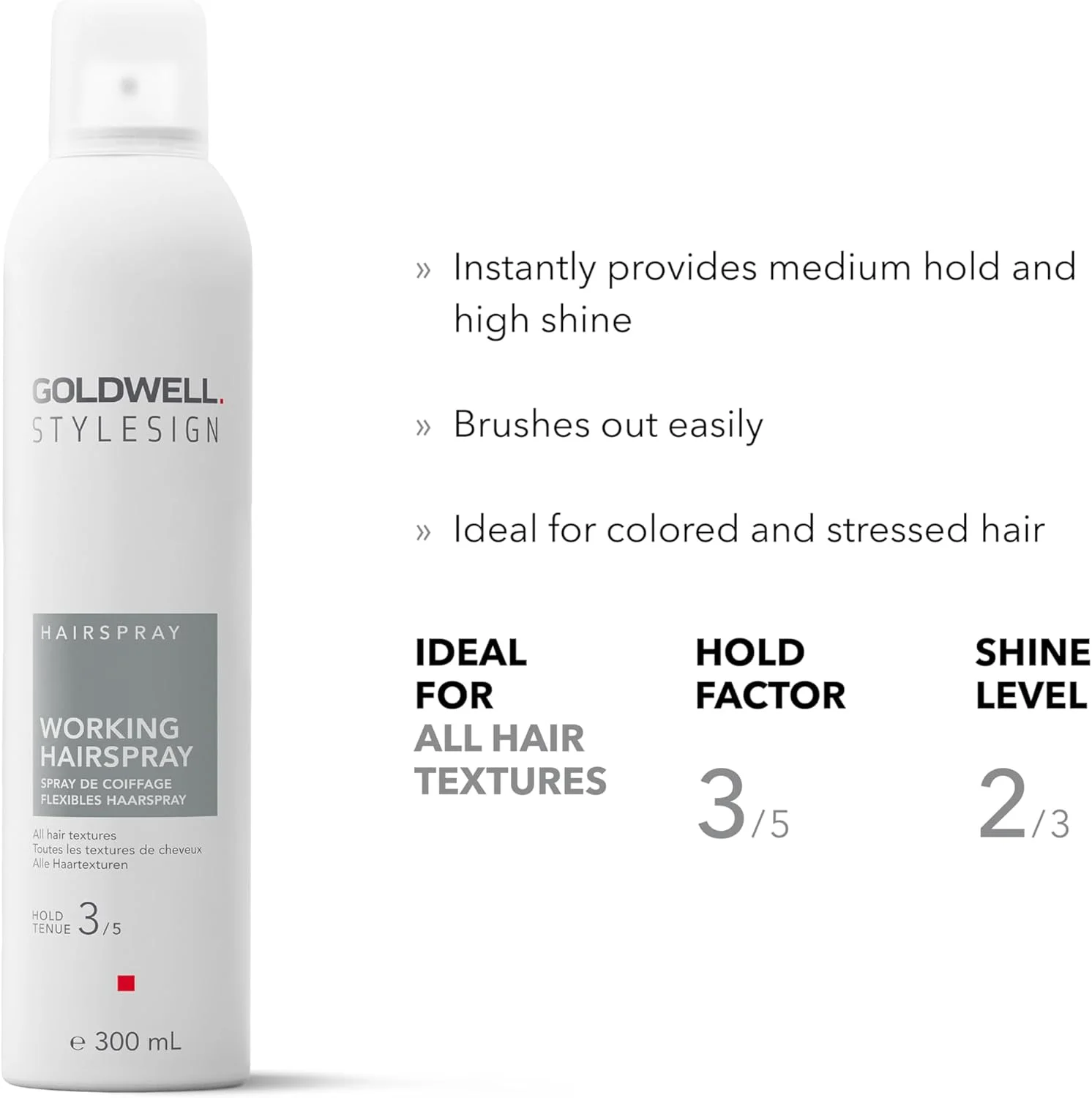 اسپری مو حالت دهنده منعطف مناسب برای انواع مو 300 میلی لیتر اسپری مو حالت دهنده منعطف مناسب برای انواع مو 300 میلی لیتر