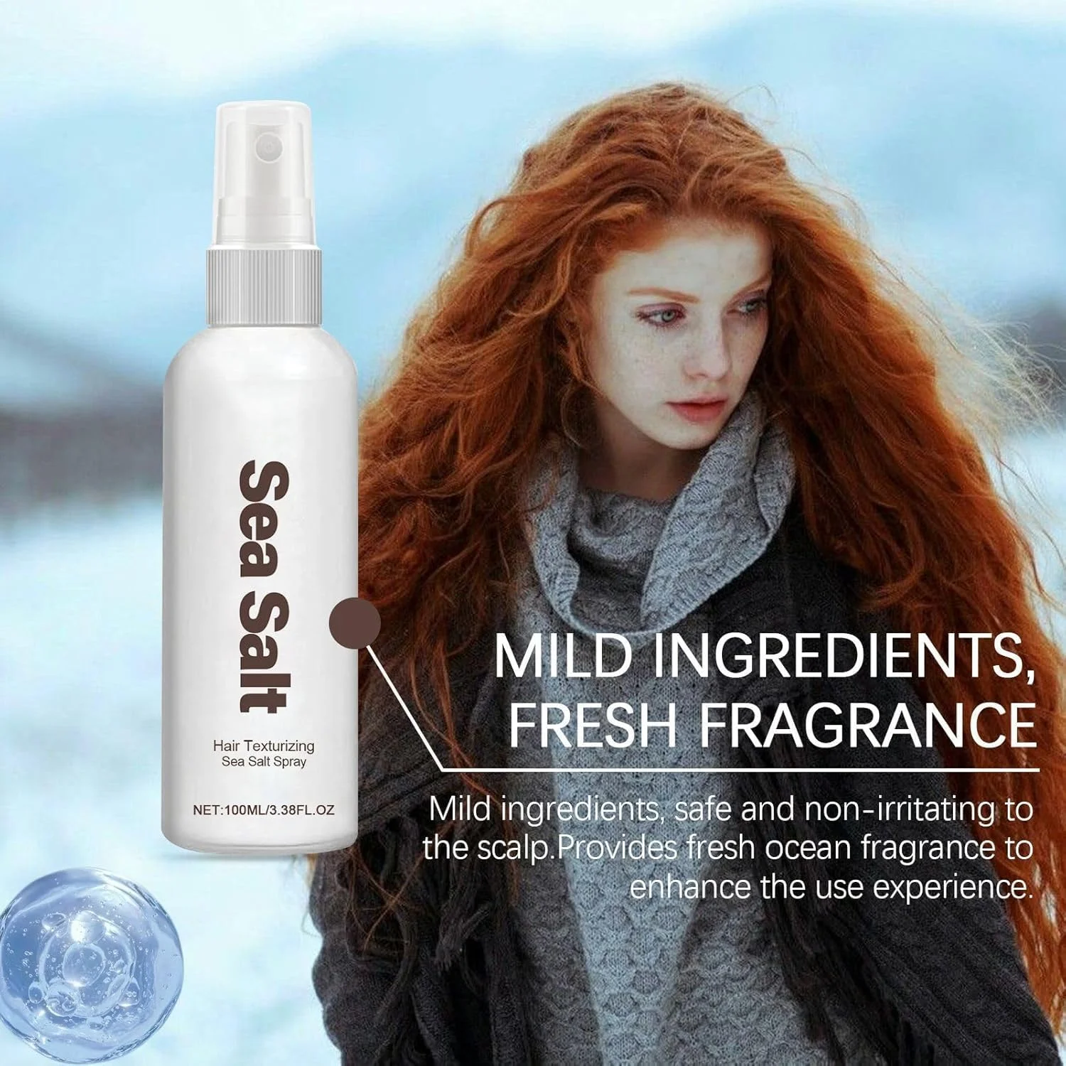 اسپری مو با عصاره نمک دریا، افزایش فوری حجم و بافت مو، ایجاد موهایی ضخیم و سبک برای داشتن ظاهری طبیعی و بافتی، دستیابی به استایلی آسان با ماندگاری تمام روز (2 عدد) اسپری مو با عصاره نمک دریا، افزایش فوری حجم و بافت مو، ایجاد موهایی ضخیم و سبک برای داشتن ظاهری طبیعی و بافتی، دستیابی به استایلی آسان با ماندگاری تمام روز (2 عدد)