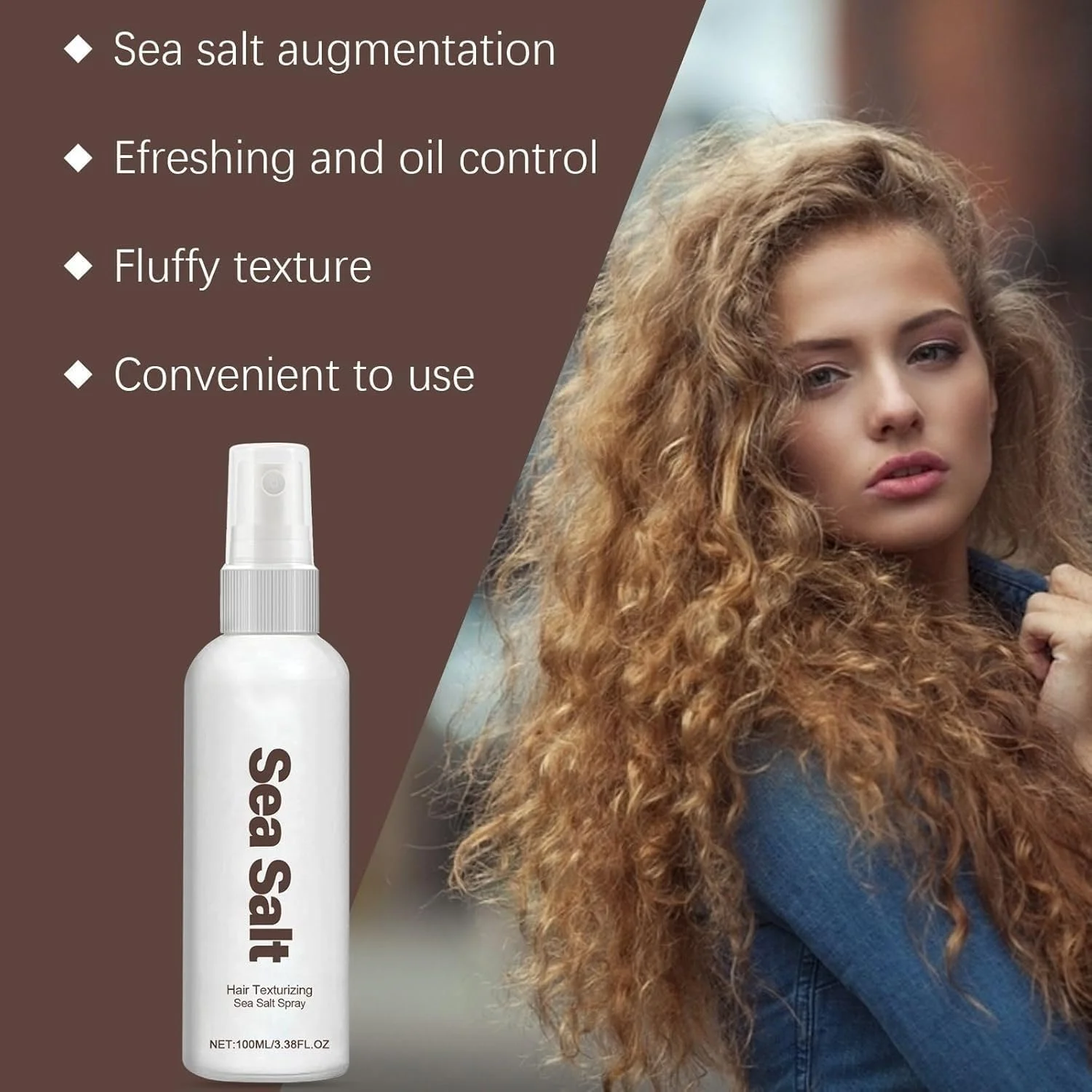 اسپری مو با عصاره نمک دریا، افزایش فوری حجم و بافت مو، ایجاد موهایی ضخیم و سبک برای داشتن ظاهری طبیعی و بافتی، دستیابی به استایلی آسان با ماندگاری تمام روز (2 عدد) اسپری مو با عصاره نمک دریا، افزایش فوری حجم و بافت مو، ایجاد موهایی ضخیم و سبک برای داشتن ظاهری طبیعی و بافتی، دستیابی به استایلی آسان با ماندگاری تمام روز (2 عدد)