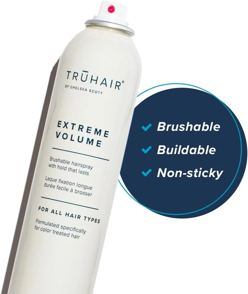 اسپری مو حجم دهنده قوی Truhair با پانتنول اسپری مو حجم دهنده قوی Truhair با پانتنول