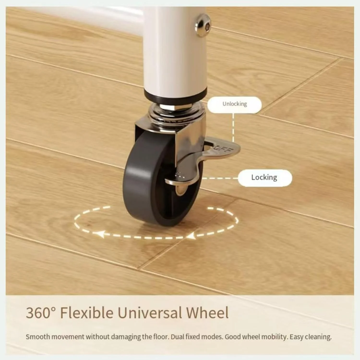 رگال لباس متحرک با چرخ، سبد ذخیره سازی 3 طبقه، قاب فلزی سفید با میله آویز و قفسه (مشکی)