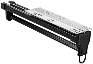 آویز بیرونکشویی، قفسه شلوار بیرونکشویی 31.5cmx12cm، قفسه شلوار قابل افزایش، ریل لباس بیرونکشویی آلیاژ آلومینیوم، میله لباس صرفهجویی در فضا با میرایی بیصدا، آویز کشویی، 46.5cmx12cm آویز بیرونکشویی، قفسه شلوار بیرونکشویی 31.5cmx12cm، قفسه شلوار قابل افزایش، ریل لباس بیرونکشویی آلیاژ آلومینیوم، میله لباس صرفهجویی در فضا با میرایی بیصدا، آویز کشویی، 46.5cmx12cm