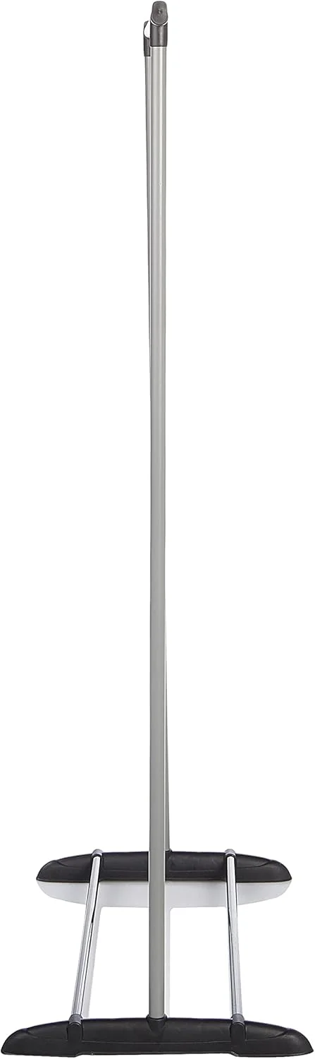 رگال لباس Showay، آویز استیل ضد زنگ قابل تنظیم با چرخ، تک، دو، سه لایه برای داخل و خارج از منزل (تک میله)