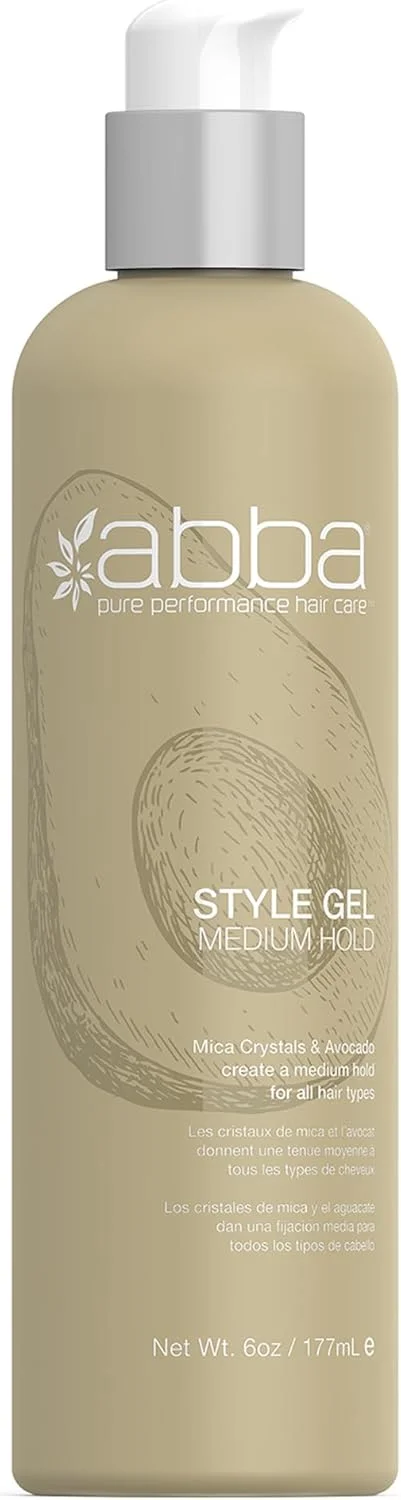 ژل حالت دهنده مو آبا، با قدرت نگه دارندگی متوسط، 177 میلی لیتر