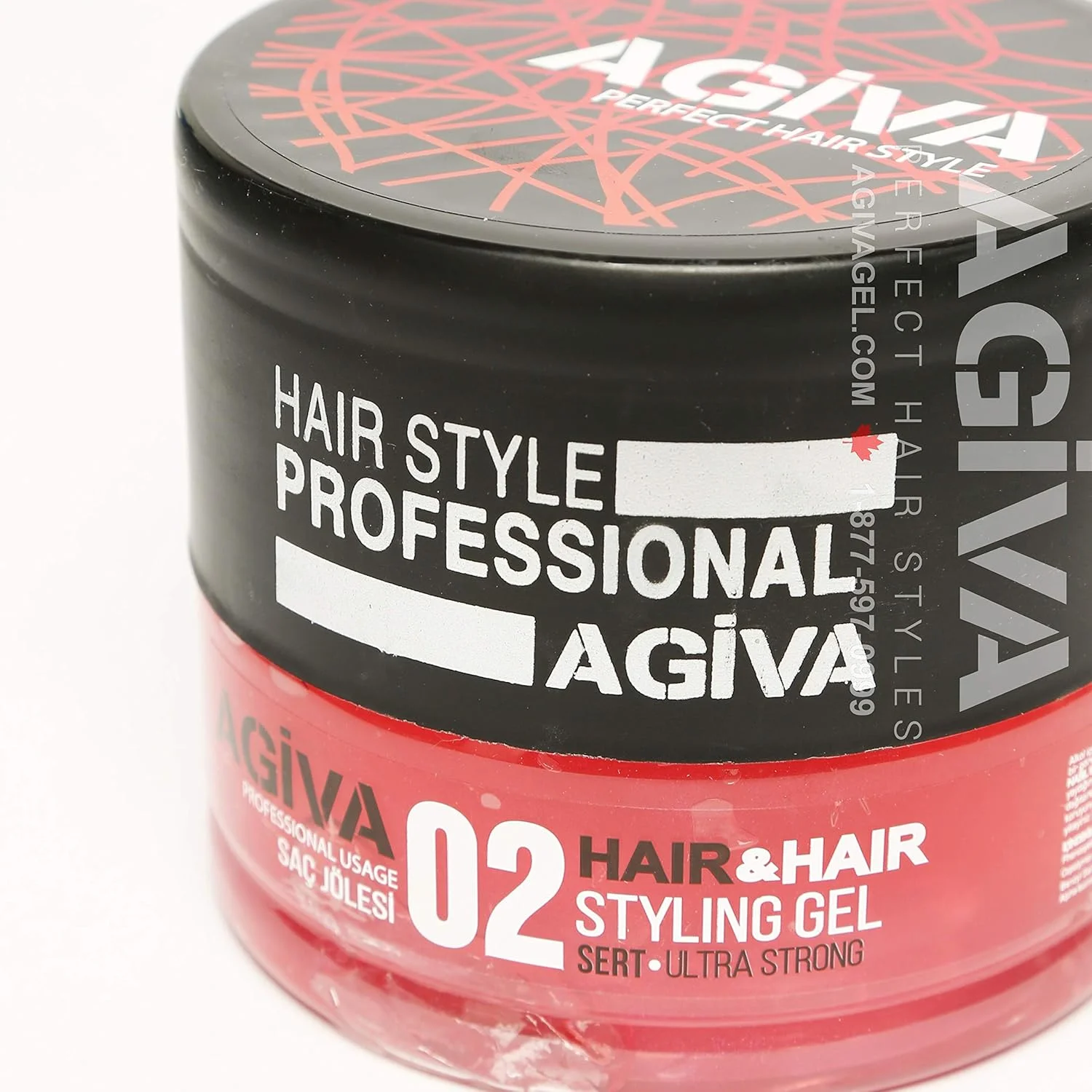 ژل حالت دهنده مو آگیوا 02 فوق العاده قوی 710 میلی لیتر