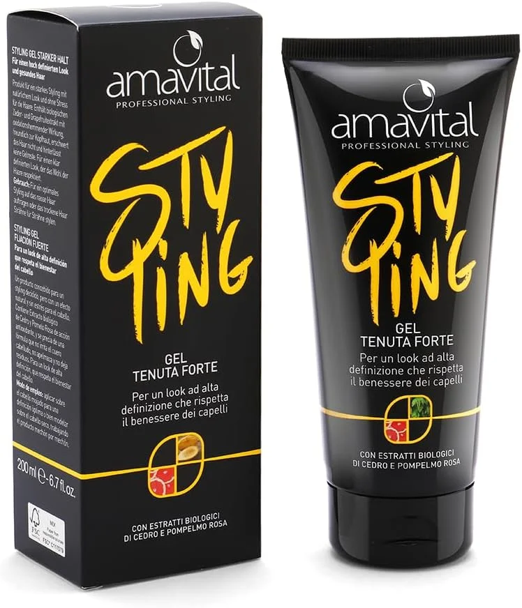 آماویتال - ژل حالت دهنده قوی، تثبیت کننده، حالت دهی حرفه ای