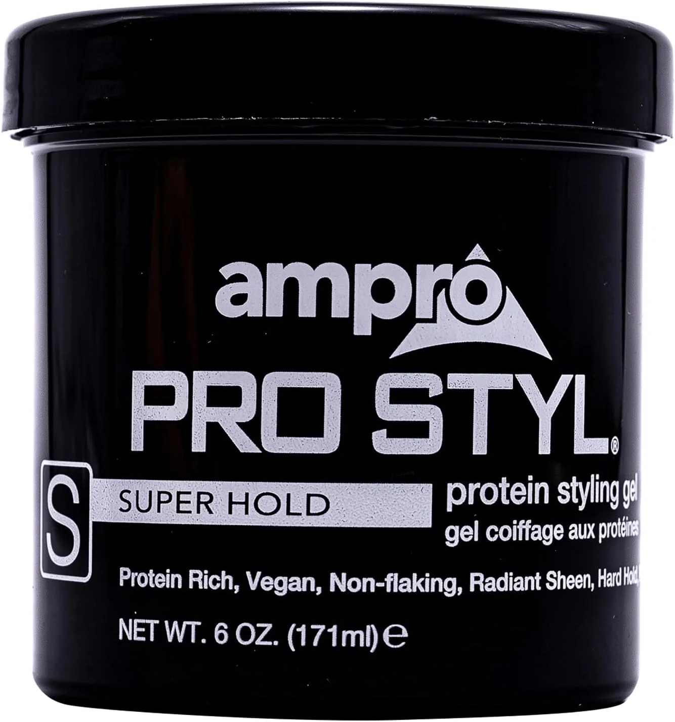 ژل حالت دهنده موی آمپرو پرو استایل با پروتئین، قدرت نگهداری فوق العاده، 170 گرم