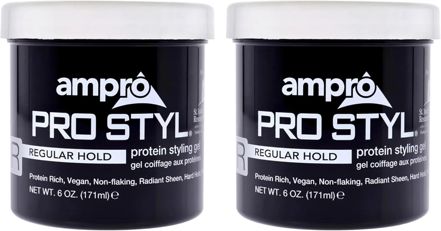 ژل حالت دهنده موی سر آمپرو استایل پروتئین، 171 گرم (بسته 2 عددی)