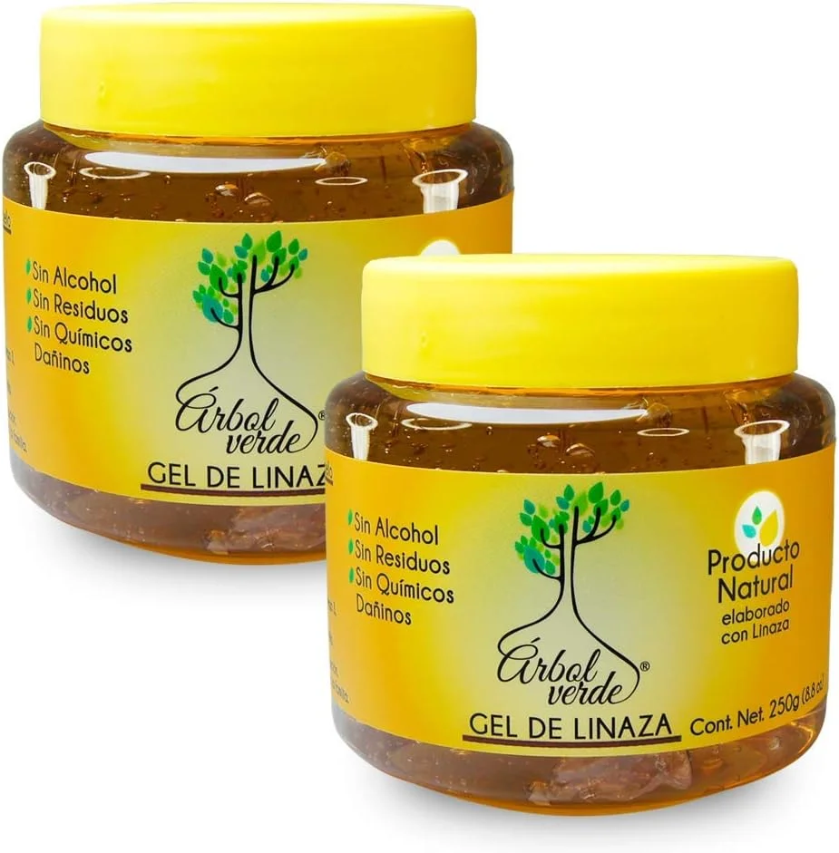 ژل کتان درخت سبز طبیعی آربول ورده - بسته 2 عددی، بدون الکل، تثبیت متوسط