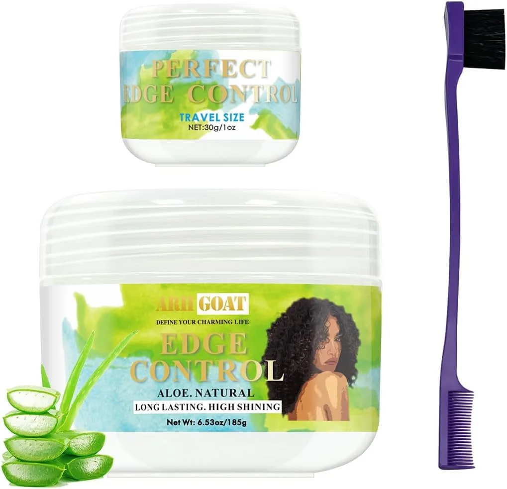 ژل حالت دهنده مو ARHGOAT، عملکرد عالی، ماندگاری طولانی، بدون ایجاد سفیدک، با قدرت نگهدارندگی بسیار قوی و درخشش بالا، حاوی آلوئه ورا و فرمول طبیعی، مناسب برای خانم ها، 193 میلی لیتر (تک بسته)