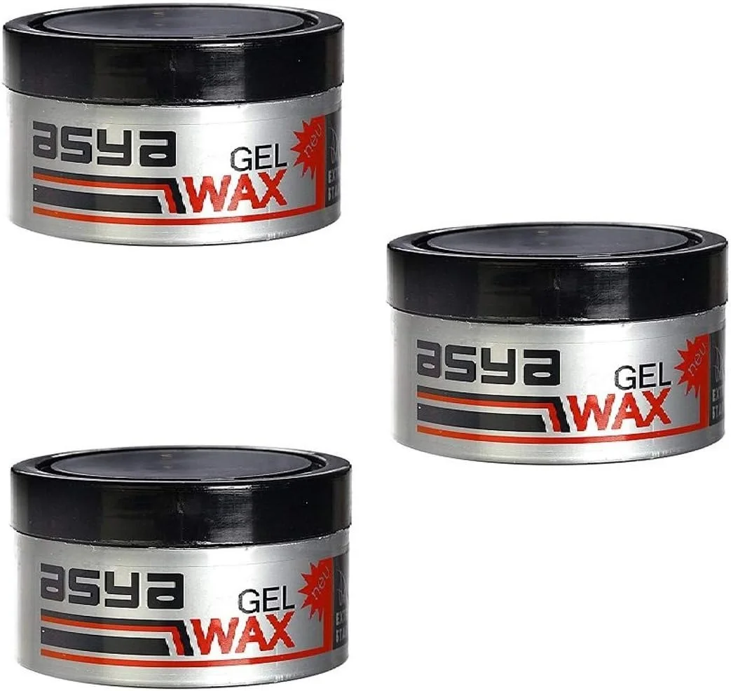 واکس مو ژلی فوق العاده قوی آسیا 3 عدد 100 میلی لیتری