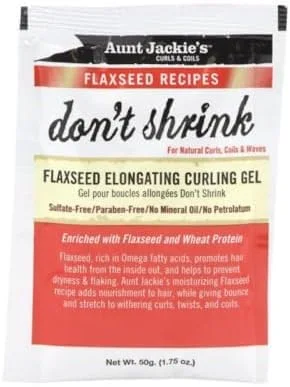 ژل فر کننده و بلند کننده مو حاوی تخم کتان Aunt Jackie's Curls & Coils، حجم 50 گرم