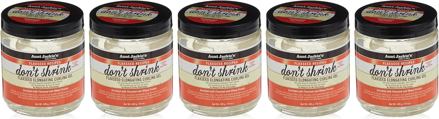 ژل فر کننده و بلند کننده مو حاوی دانه کتان آنت جکیز، 425 گرم (بسته 5 عددی)