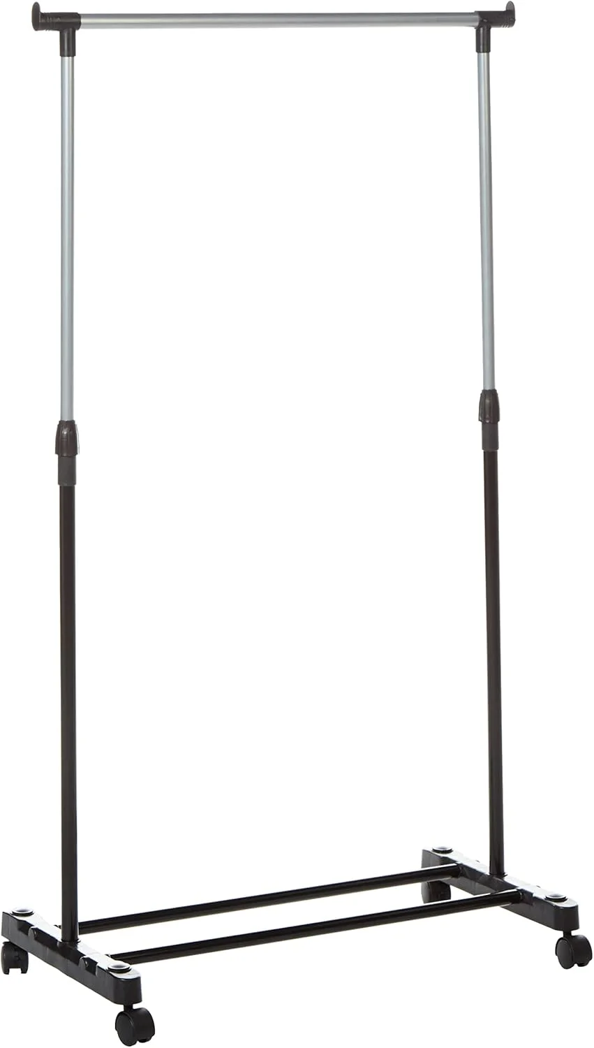 آویز لباس تاشو تک میله ای استیل ضد زنگ ECVV