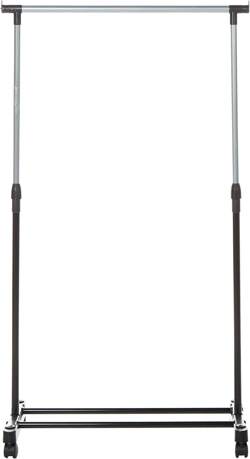 آویز لباس تاشو تک میله ای استیل ضد زنگ ECVV