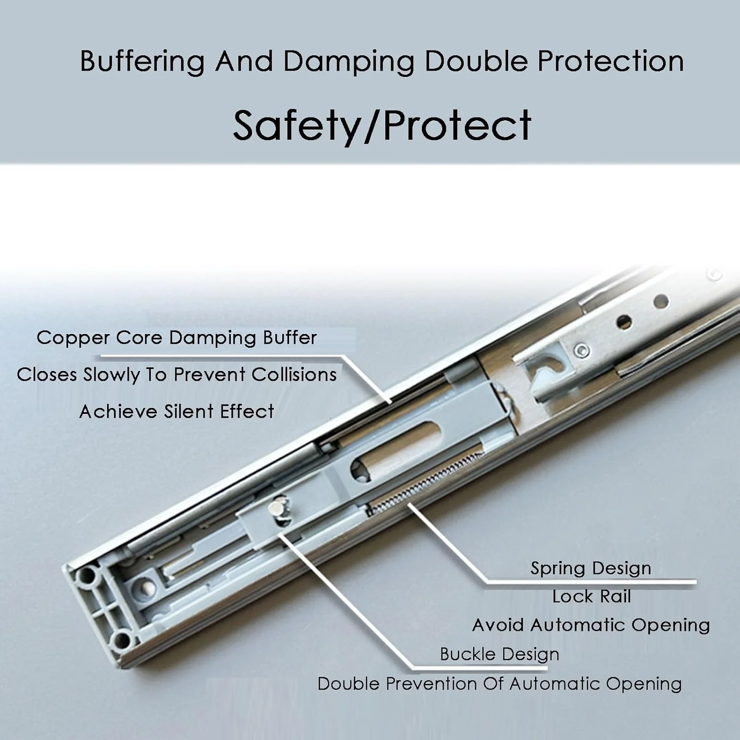 ریل آویز شلوار ریلی، میله آویز لباس کمد، آویز با ریل کشویی، سازمان دهنده شلوار قابل گسترش برای لباس، روسری، کراوات، شال، حوله، 350 میلی متر