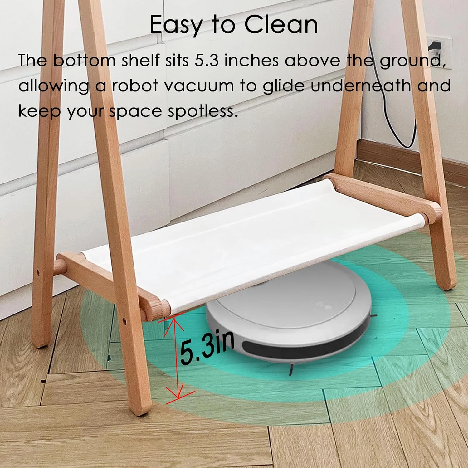 رگال لباس کودک VOGUSLAND با قفسه ذخیره سازی (راش طبیعی، 75 سانتی متر طول × 37 سانتی متر عرض × 101 سانتی متر ارتفاع) رگال لباس کودک VOGUSLAND با قفسه ذخیره سازی (راش طبیعی، 75 سانتی متر طول × 37 سانتی متر عرض × 101 سانتی متر ارتفاع)