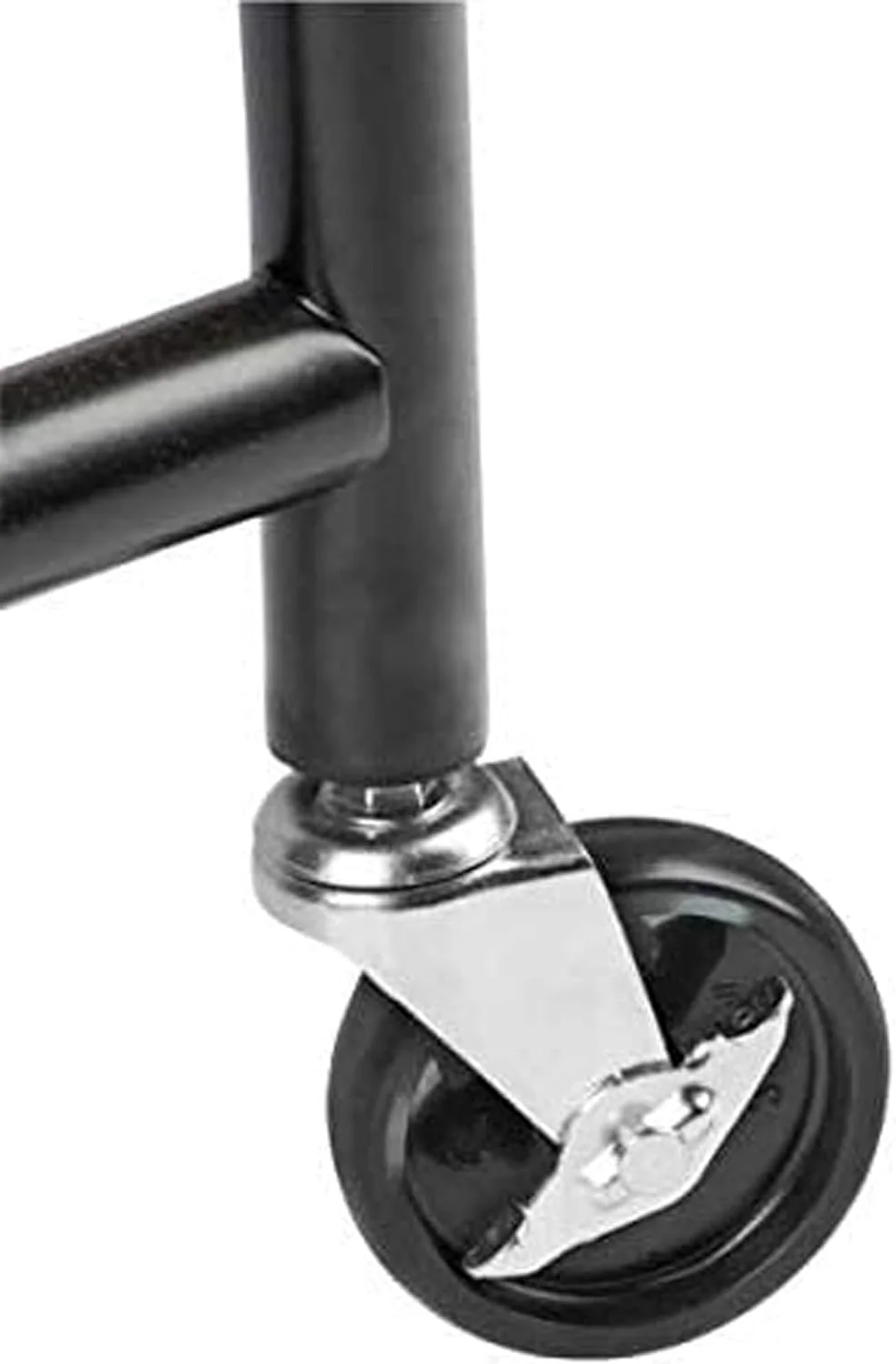 رگال لباس پروفی مشکی WENKO، فلز با پوشش پودری، قابل حمل، ریل های فلزی متحرک و محکم، نگهداری لباس سنگین در منزل، 121x185x52 سانتی متر، مشکی رگال لباس پروفی مشکی WENKO، فلز با پوشش پودری، قابل حمل، ریل های فلزی متحرک و محکم، نگهداری لباس سنگین در منزل، 121x185x52 سانتی متر، مشکی