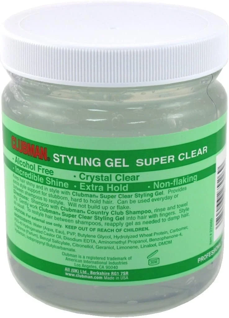 ژل حالت دهنده مو کلابمن پینود مدل Super Clear با قدرت نگهداری فوق العاده، 473 میلی لیتر (بسته 2 عددی)