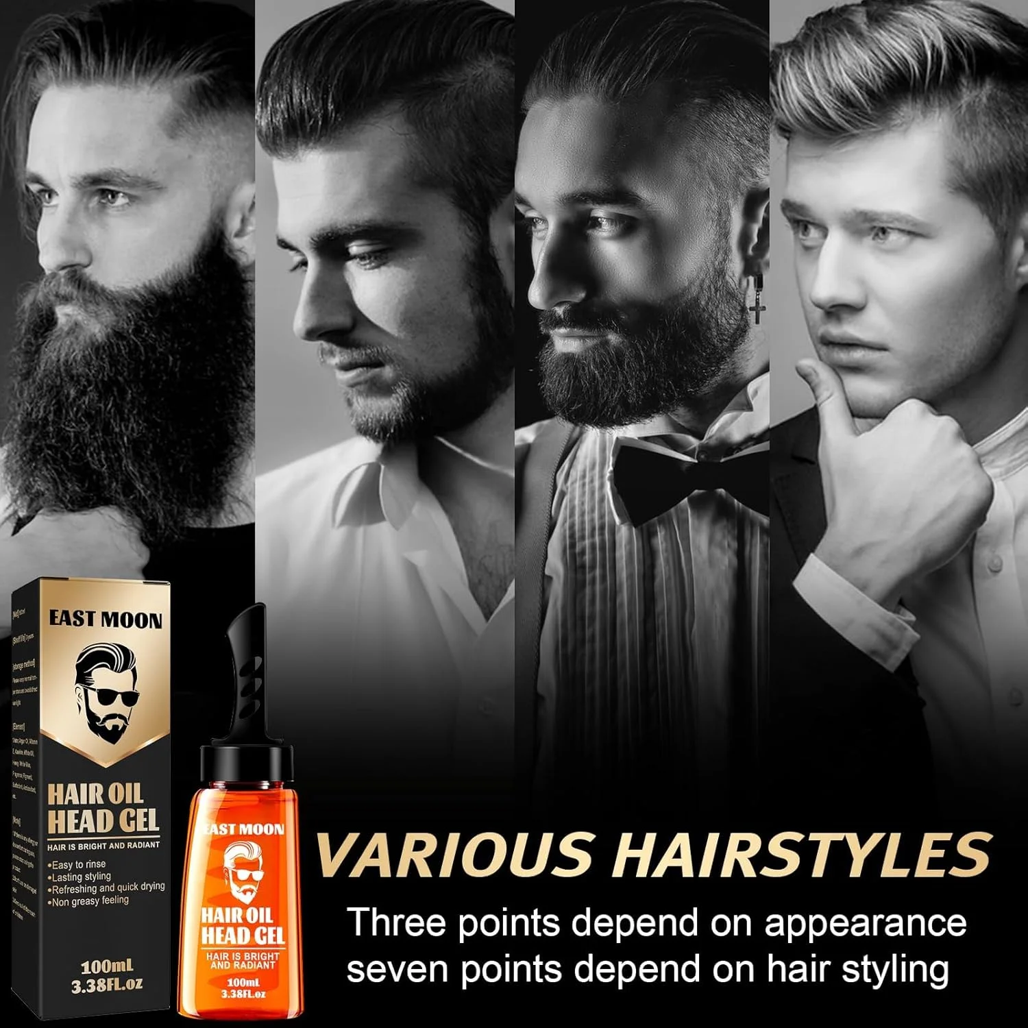 ژل حالت دهنده موی دو منظوره برای آقایان، ژل واکس شانه ای برای حجم فوری و نگهداری قوی، بافت سبک برای مدل موی کرکی ماندگار با ظاهری شبیه به سالن، استفاده آسان در هر زمان ژل حالت دهنده موی دو منظوره برای آقایان، ژل واکس شانه ای برای حجم فوری و نگهداری قوی، بافت سبک برای مدل موی کرکی ماندگار با ظاهری شبیه به سالن، استفاده آسان در هر زمان