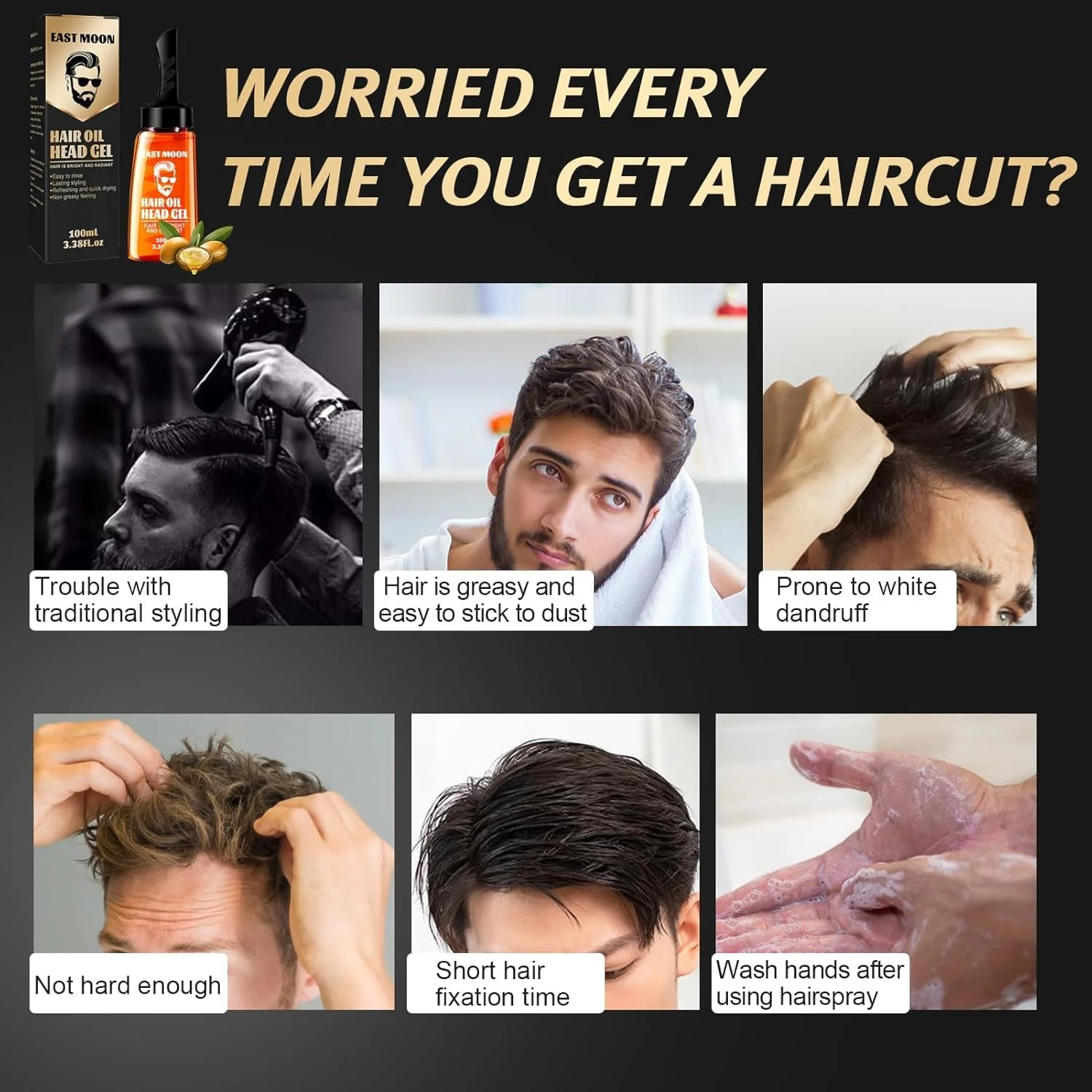 ژل حالت دهنده موی دو منظوره برای آقایان، ژل واکس شانه ای برای حجم فوری و نگهداری قوی، بافت سبک برای مدل موی کرکی ماندگار با ظاهری شبیه به سالن، استفاده آسان در هر زمان ژل حالت دهنده موی دو منظوره برای آقایان، ژل واکس شانه ای برای حجم فوری و نگهداری قوی، بافت سبک برای مدل موی کرکی ماندگار با ظاهری شبیه به سالن، استفاده آسان در هر زمان