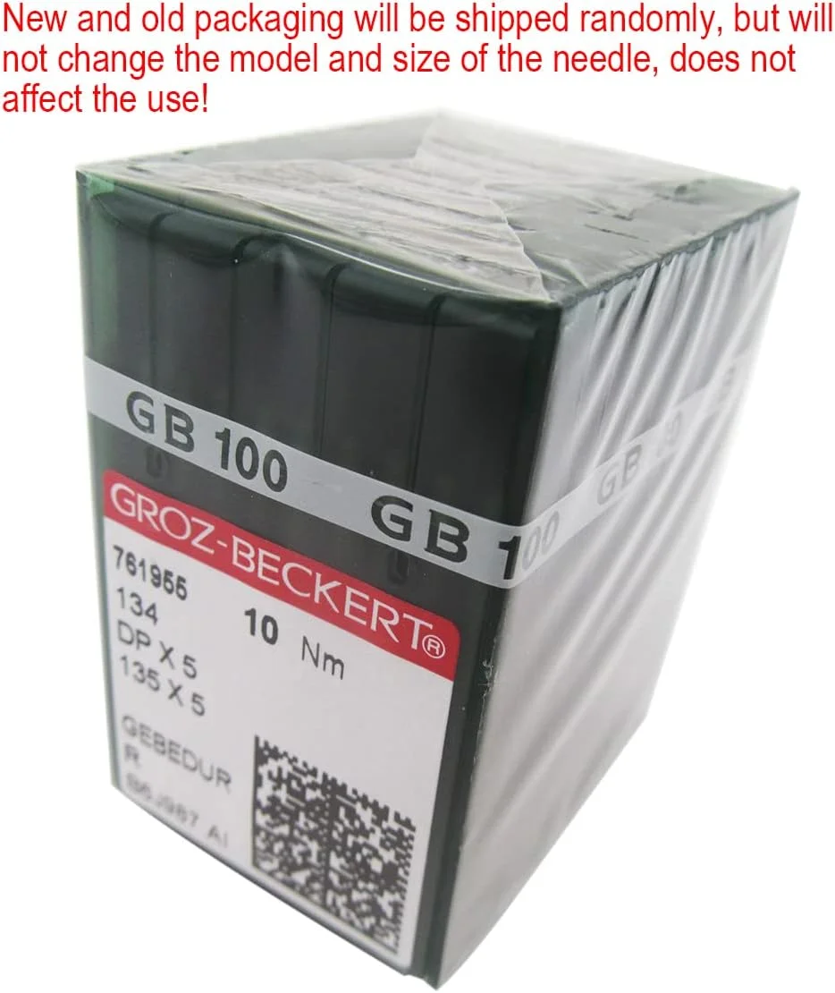 سوزن های چرخ خیاطی صنعتی گروز-بکرت تیتانیوم مدل DPX5 در جعبه پلاستیکی شفاف - 100 عدد سوزن گروز-بکرت 134 135X5 DPX5 SY1955 (12/80) سوزن های چرخ خیاطی صنعتی گروز-بکرت تیتانیوم مدل DPX5 در جعبه پلاستیکی شفاف - 100 عدد سوزن گروز-بکرت 134 135X5 DPX5 SY1955 (12/80)