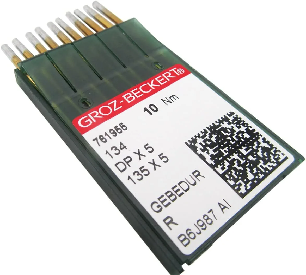 سوزن های چرخ خیاطی صنعتی گروز-بکرت تیتانیوم مدل DPX5 در جعبه پلاستیکی شفاف - 100 عدد سوزن گروز-بکرت 134 135X5 DPX5 SY1955 (12/80) سوزن های چرخ خیاطی صنعتی گروز-بکرت تیتانیوم مدل DPX5 در جعبه پلاستیکی شفاف - 100 عدد سوزن گروز-بکرت 134 135X5 DPX5 SY1955 (12/80)