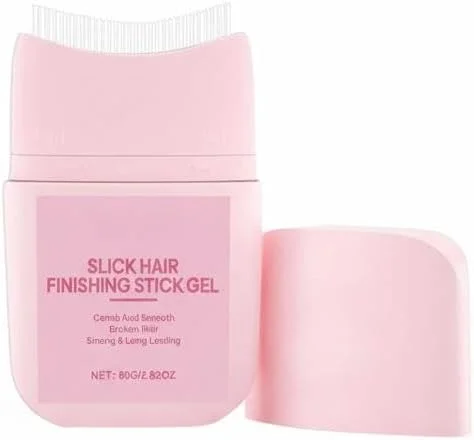 استیک حالت دهنده مو برای موهای کودکان، کنترل لبه مو، استیک فینیشینگ مو با شانه یکپارچه، طراحی شده برای کودکان، مواد طبیعی، حالت دهی سریع و ماندگار