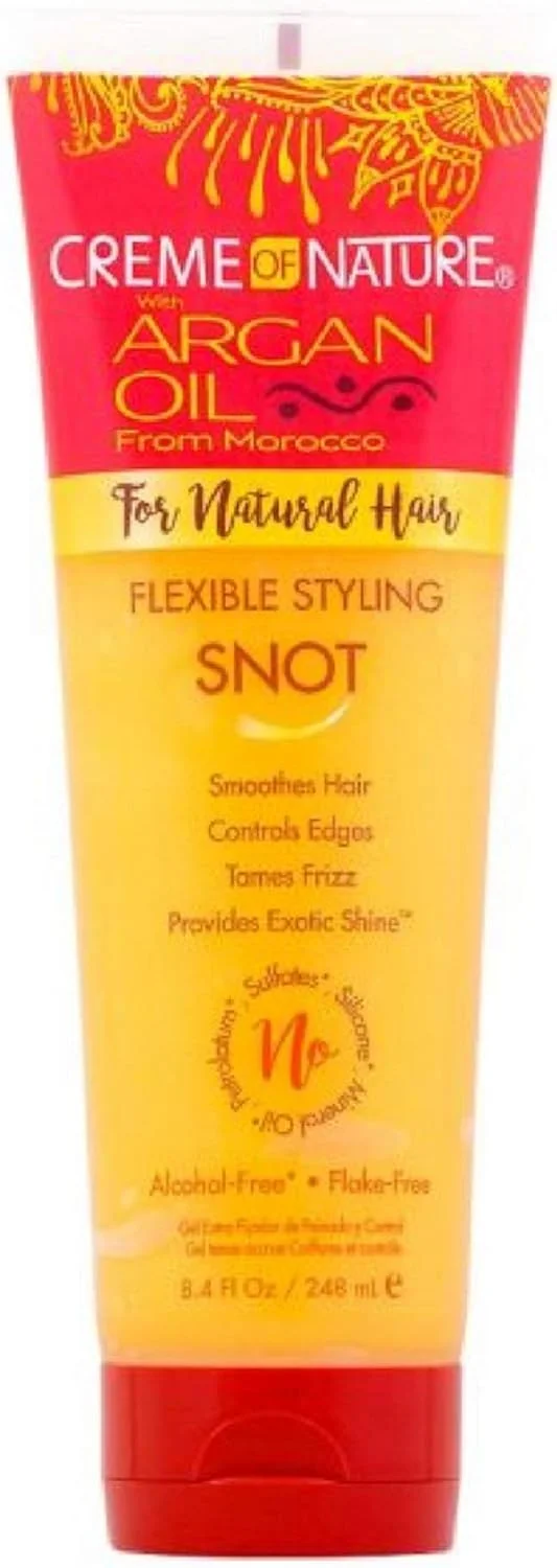 ژل حالت دهنده انعطاف پذیر حاوی روغن آرگان کرم آف نیچر 248 میلی لیتر