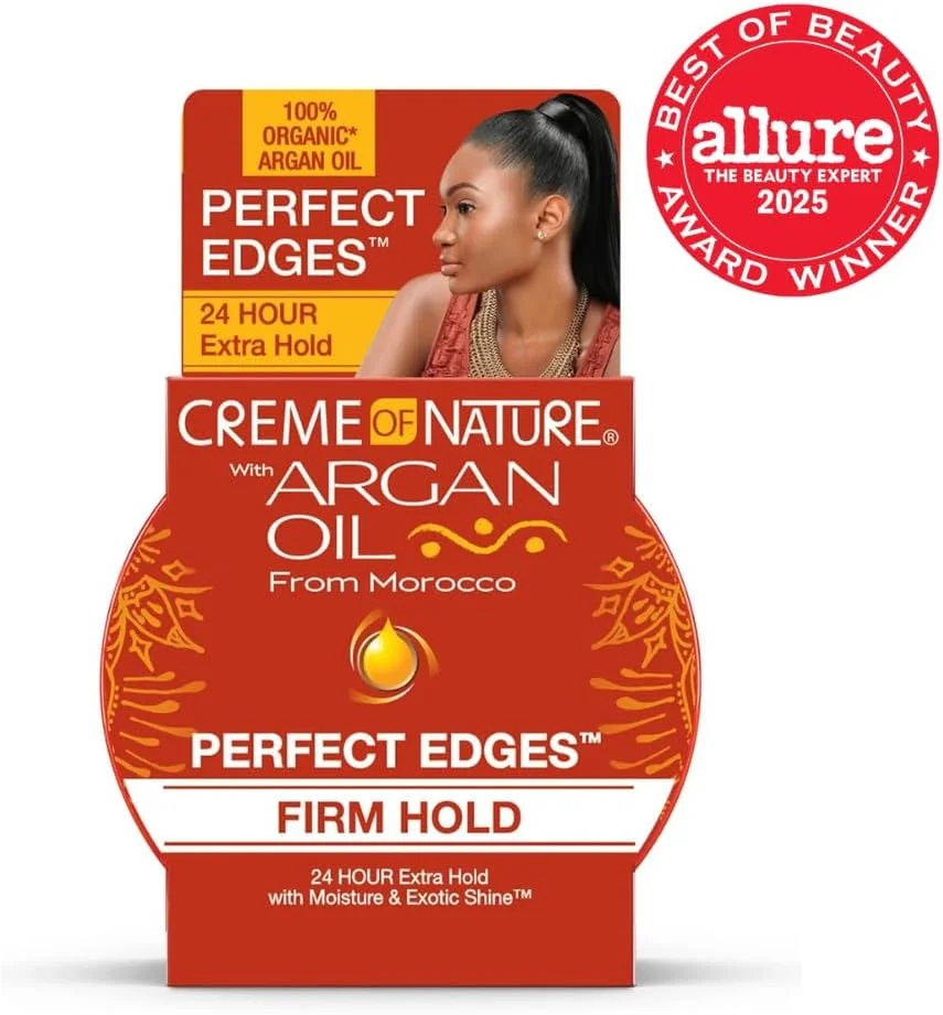 ژل حالت دهنده مو کرم آو نیچر حاوی روغن آرگان مراکشی، با ماندگاری 24 ساعته، رطوبت رسان و درخشان کننده، قدرت نگه دارندگی فوق العاده، 63.7 گرم (تک بسته)