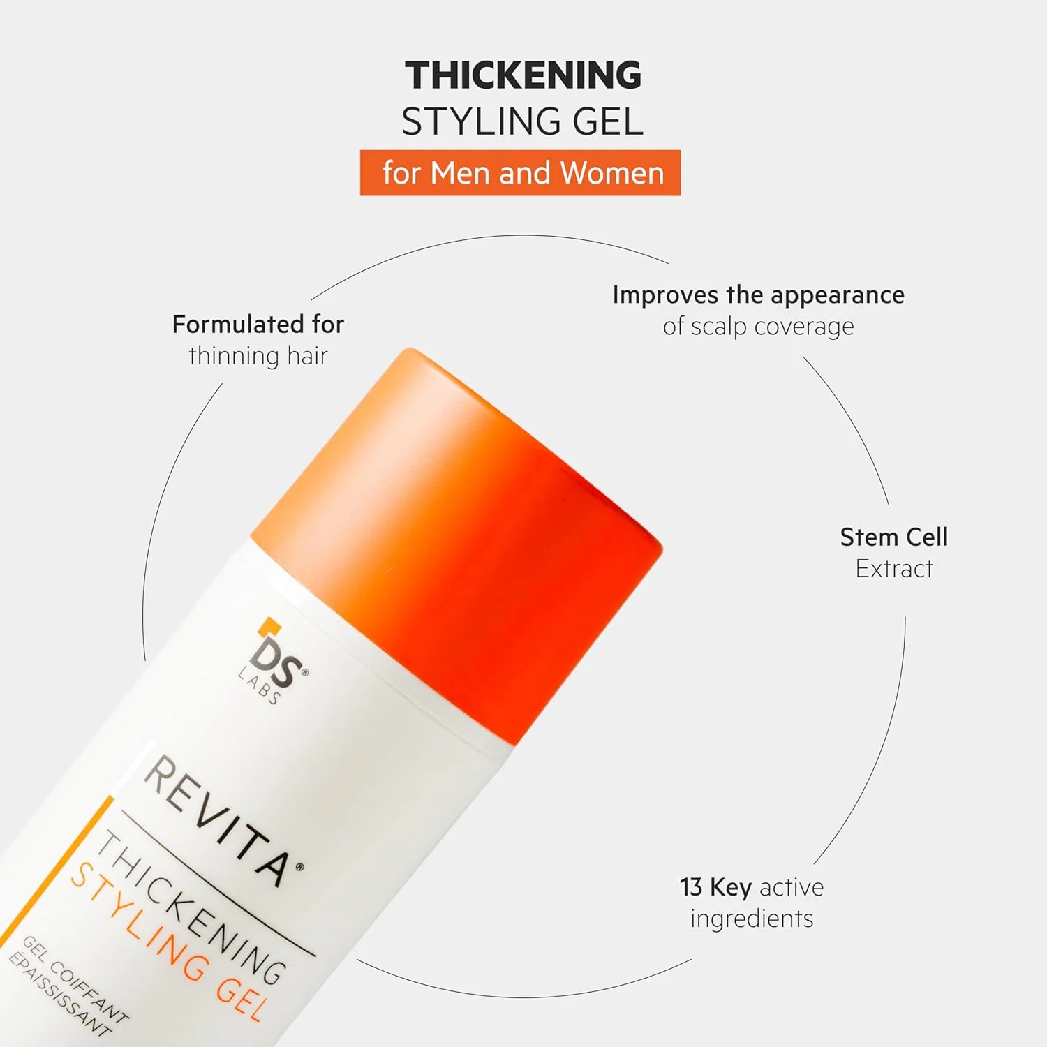 ژل حالت دهنده مو رویتای دی اس Labs مناسب انواع مو - حالت دهی متوسط، حجم دهنده و ایجاد ظاهری ضخیم تر، حاوی جینسینگ، روی و کافئین، پایه آب، بدون پوسته یا باقیمانده، 100 میلی لیتر ژل حالت دهنده مو رویتای دی اس Labs مناسب انواع مو - حالت دهی متوسط، حجم دهنده و ایجاد ظاهری ضخیم تر، حاوی جینسینگ، روی و کافئین، پایه آب، بدون پوسته یا باقیمانده، 100 میلی لیتر