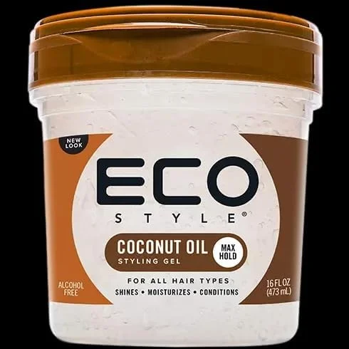 ژل حالت دهنده موی سر روغن نارگیل اکو استایل، با قدرت نگهداری حداکثری، 473 میلی لیتر