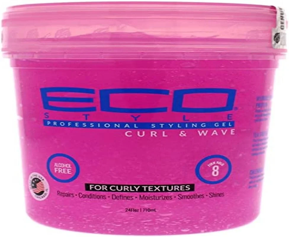 ژل حالت دهنده مو اکو استایل - مخصوص فر و موج مو، مناسب برای آقایان و بانوان، 709 گرم
