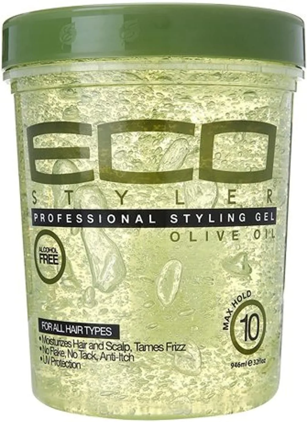 ژل حالت دهنده مو اکو استایل، روغن زیتون، (بسته 2 عددی 946 میلی لیتری)