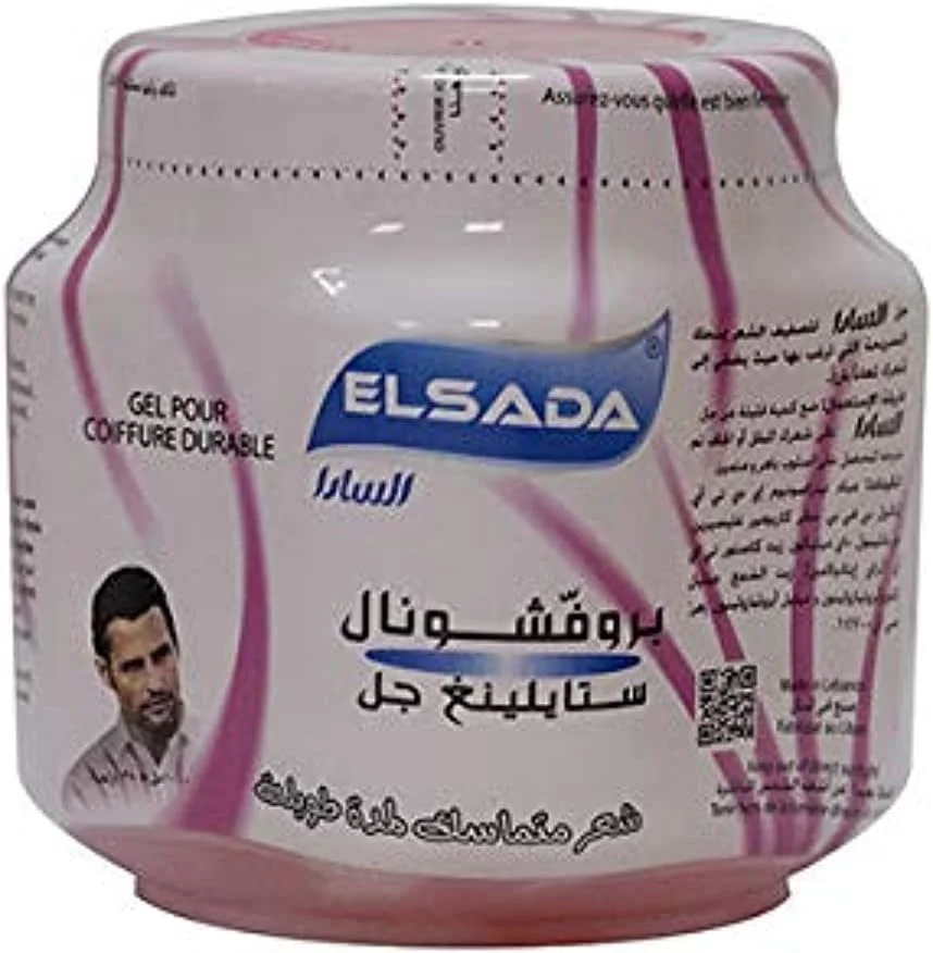 ژل موی السادا پروفشنال ۱۰۰۰ میلی لیتر صورتی