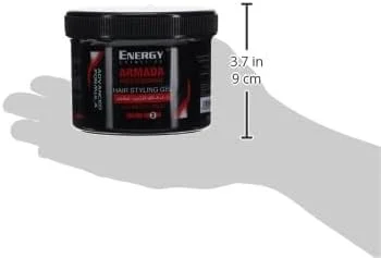 ژل حالت دهنده مو آرماڈا انرژی کازمتیکس - قدرت نگهداری فوق العاده - 500 میلی لیتر: حداکثر استحکام برای مدل های ماندگار با درخشش عالی